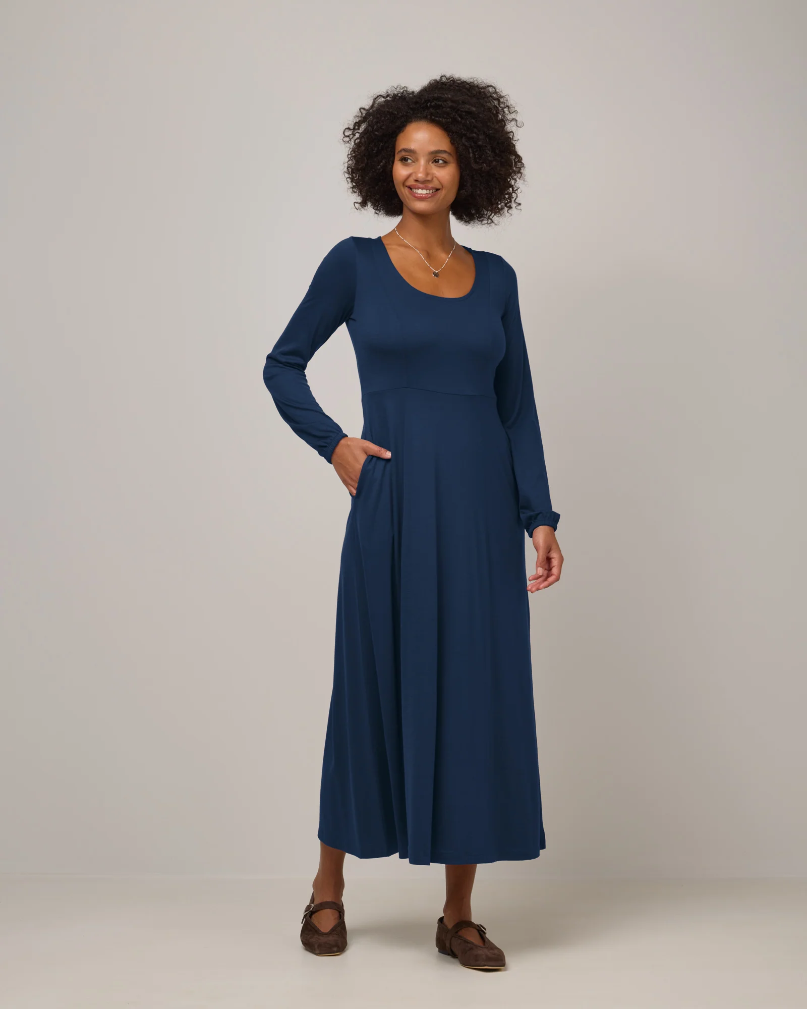 Ahna Empire Waist Dress