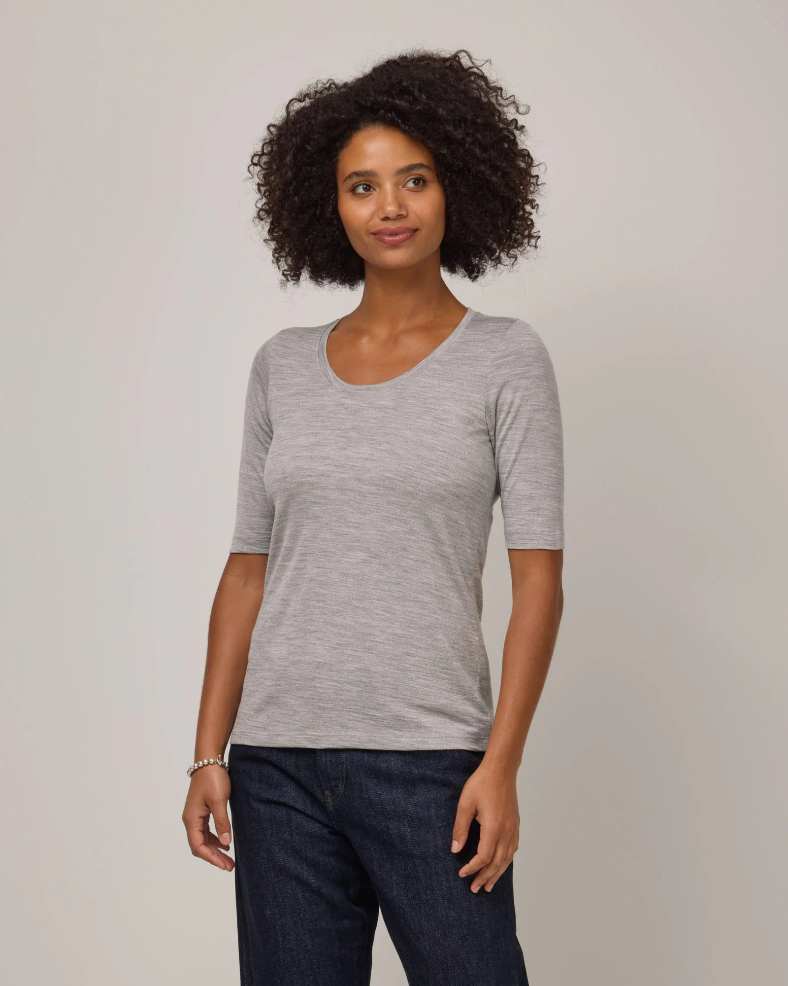 Celine Signature Elbow Sleeve Tee - Image 3