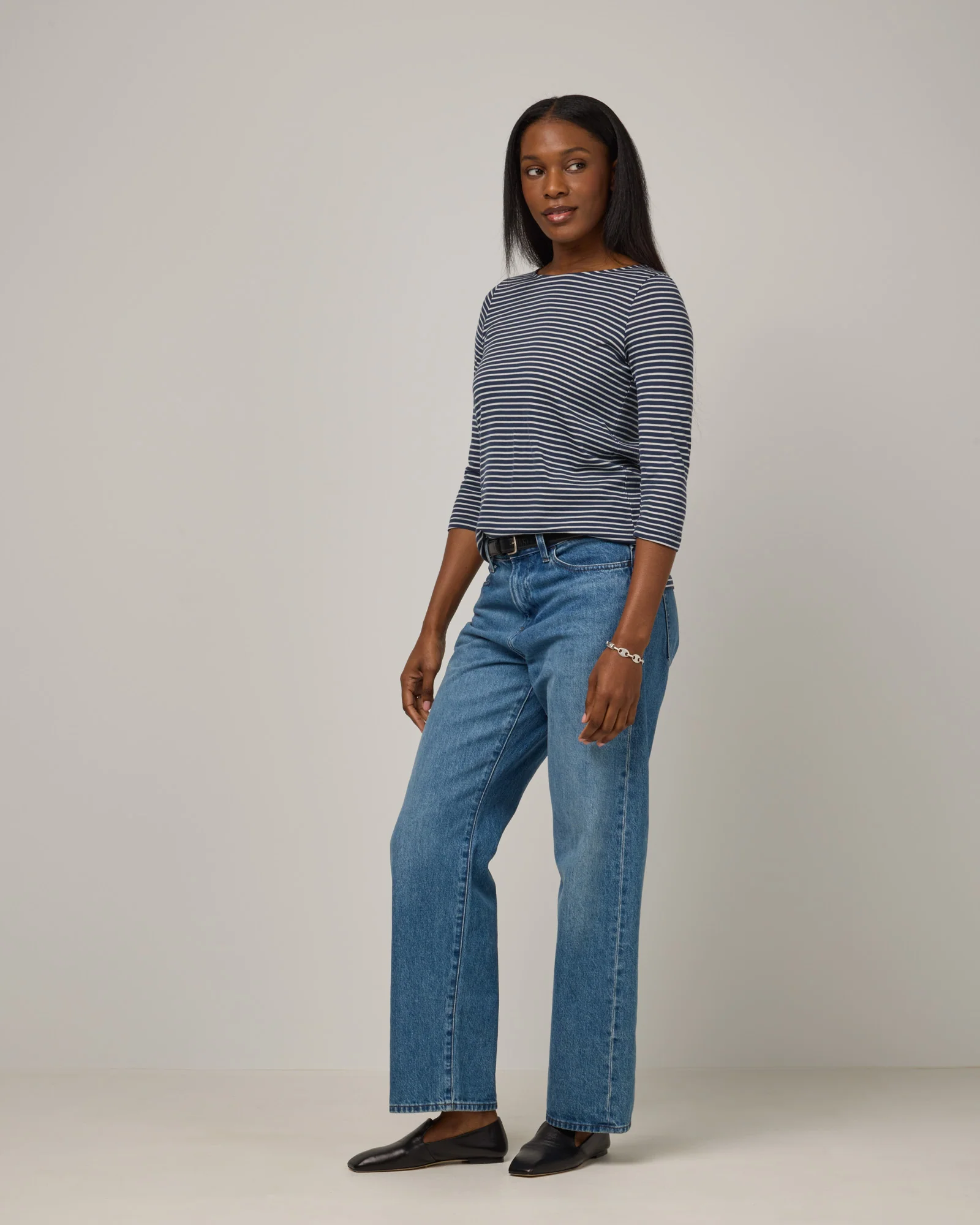 Colette Quarter-Sleeve Top - Image 2