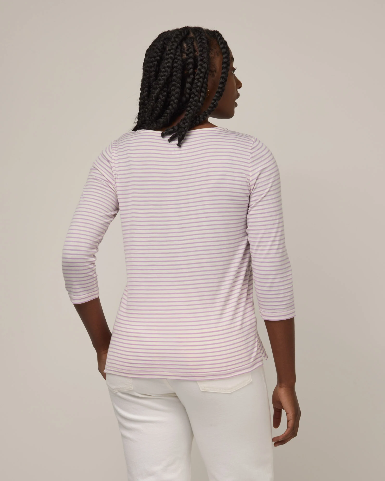 Colette Quarter-Sleeve Top - Image 3