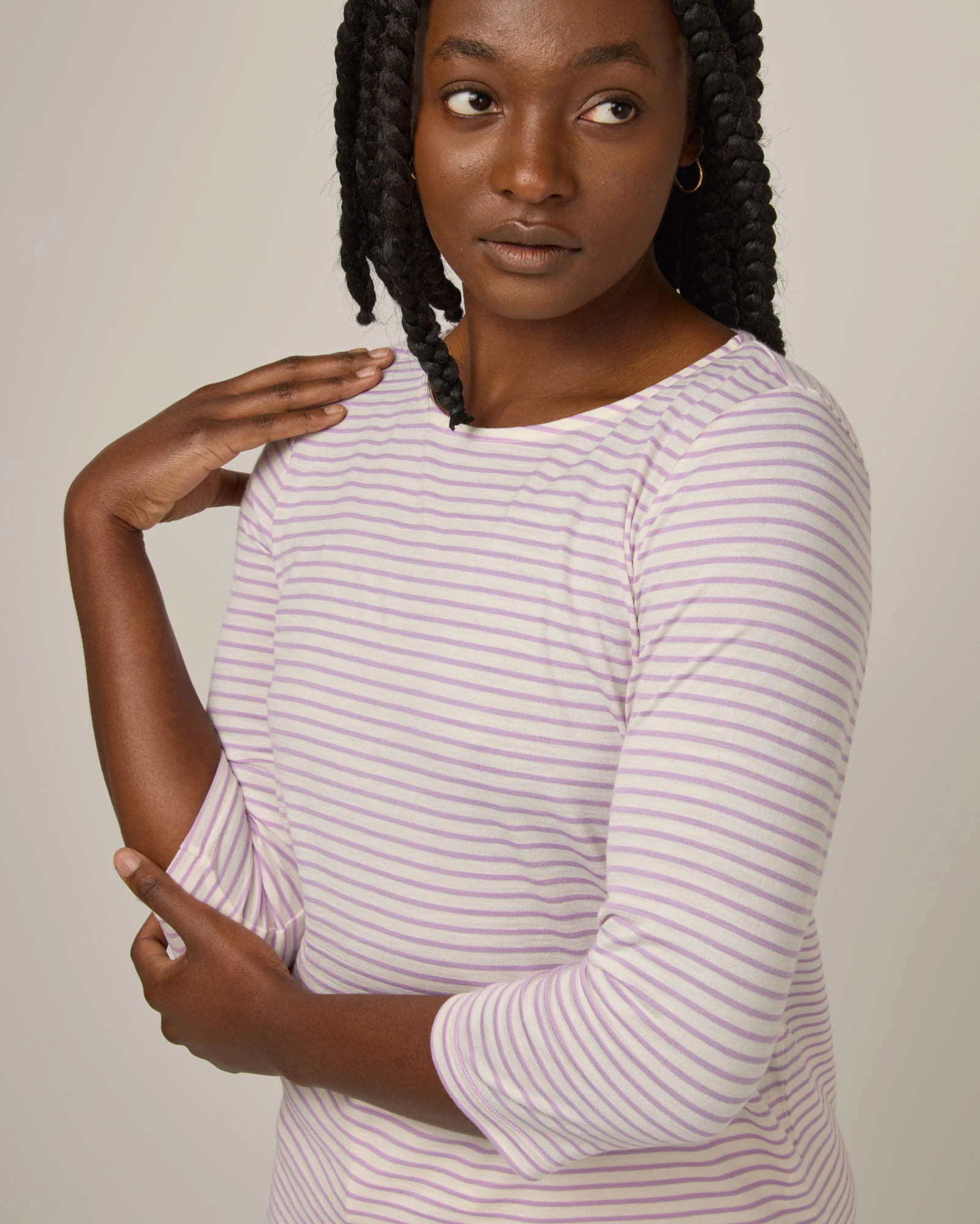 Colette Quarter-Sleeve Top - Image 4