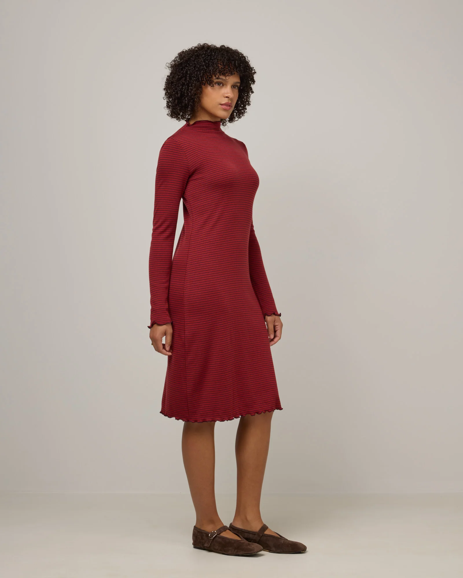 Daphne Ribbed Dress - Image 3