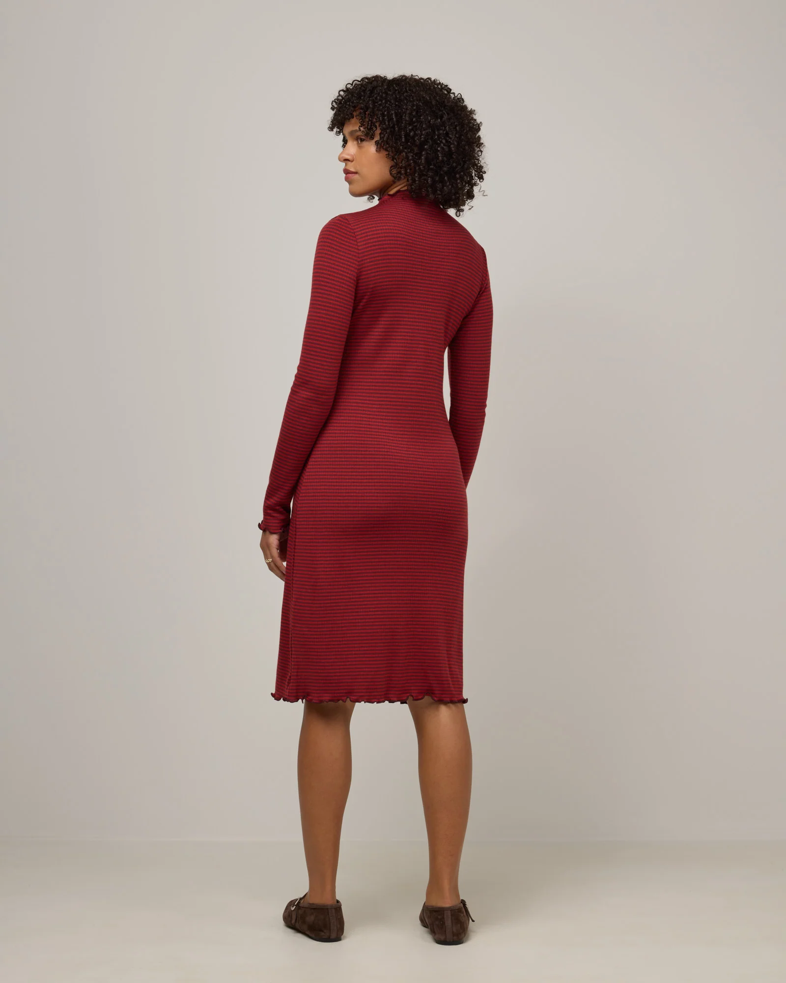 Daphne Ribbed Dress - Image 4
