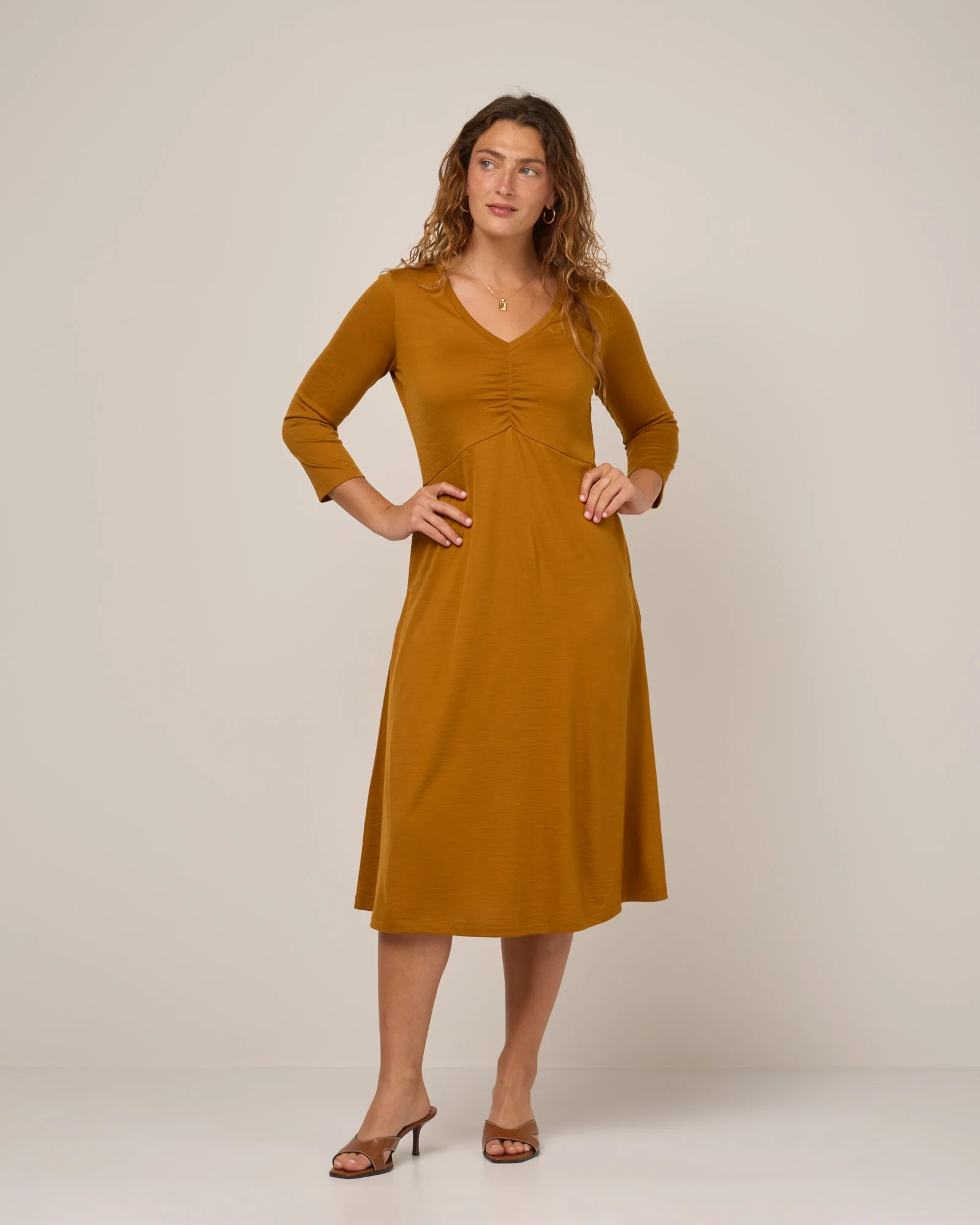 Emilia Ruched Dress
