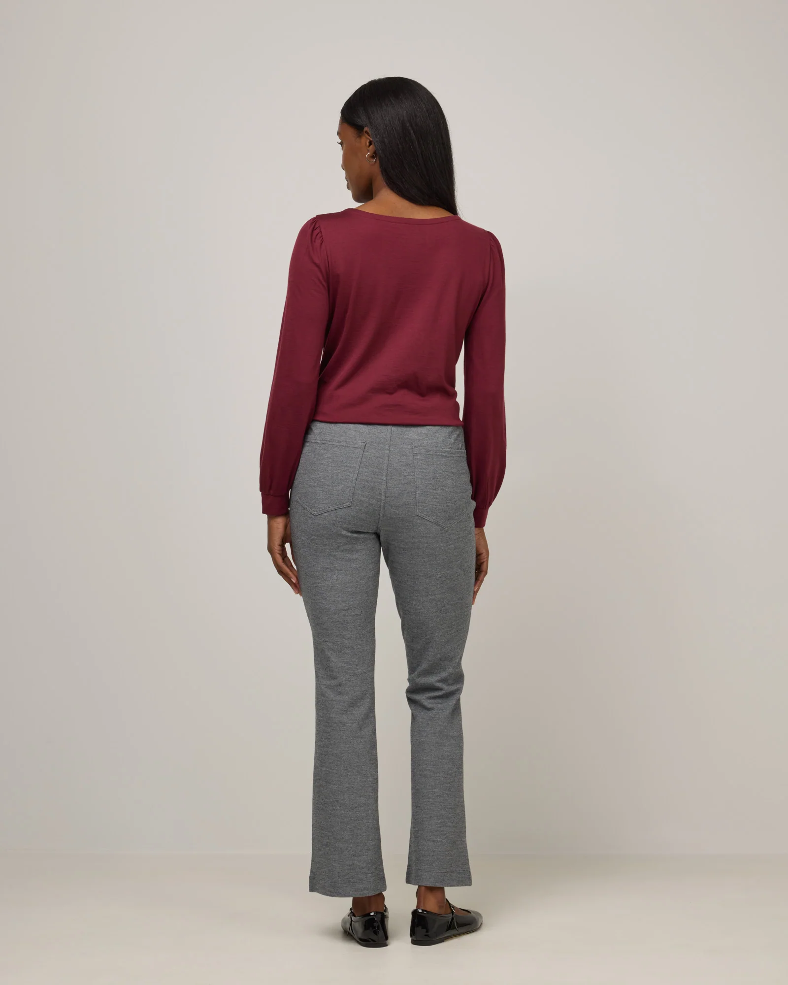 Foster Kick Flare Ponte Pant - Image 4