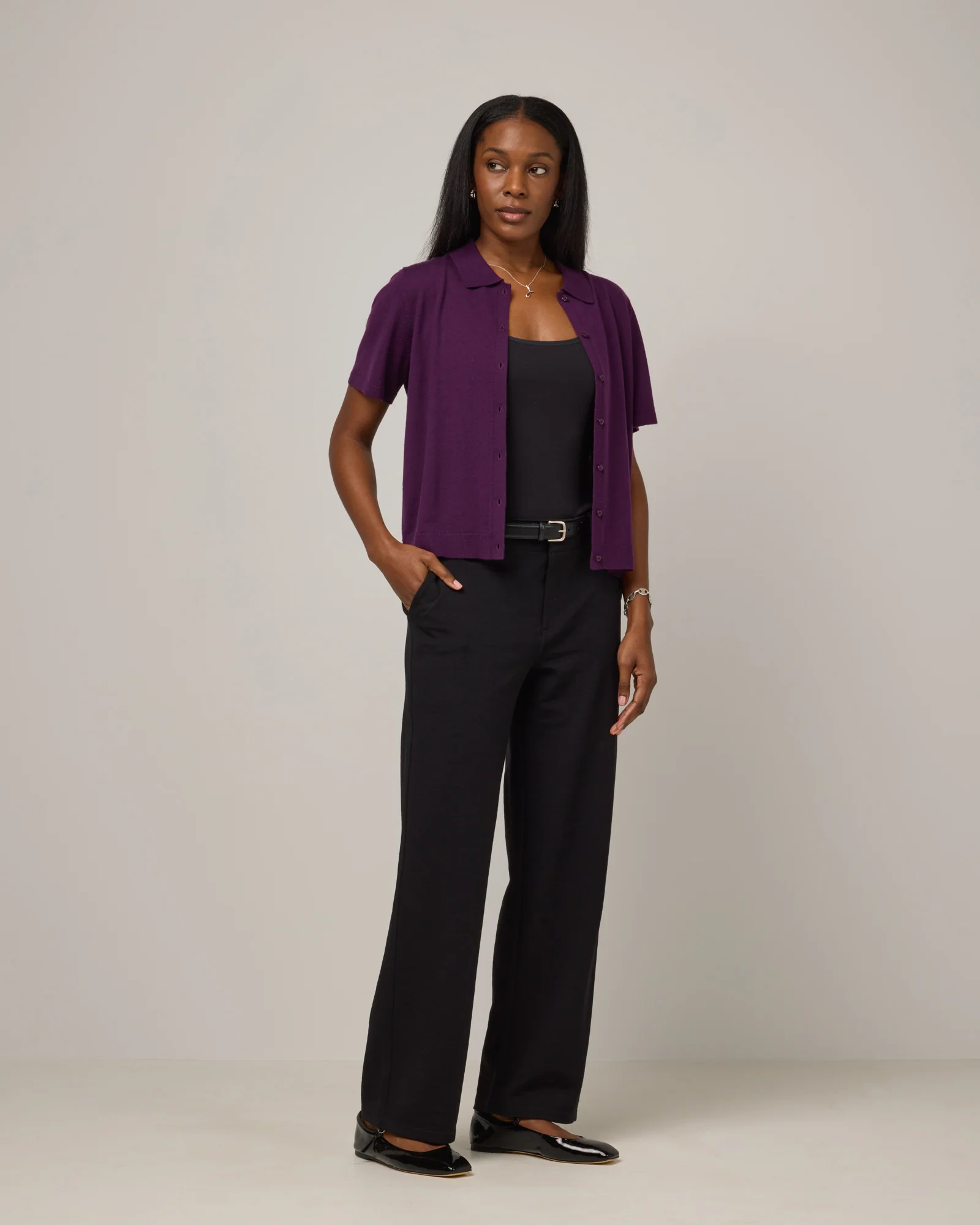 Harper Collared Sweater - Image 2