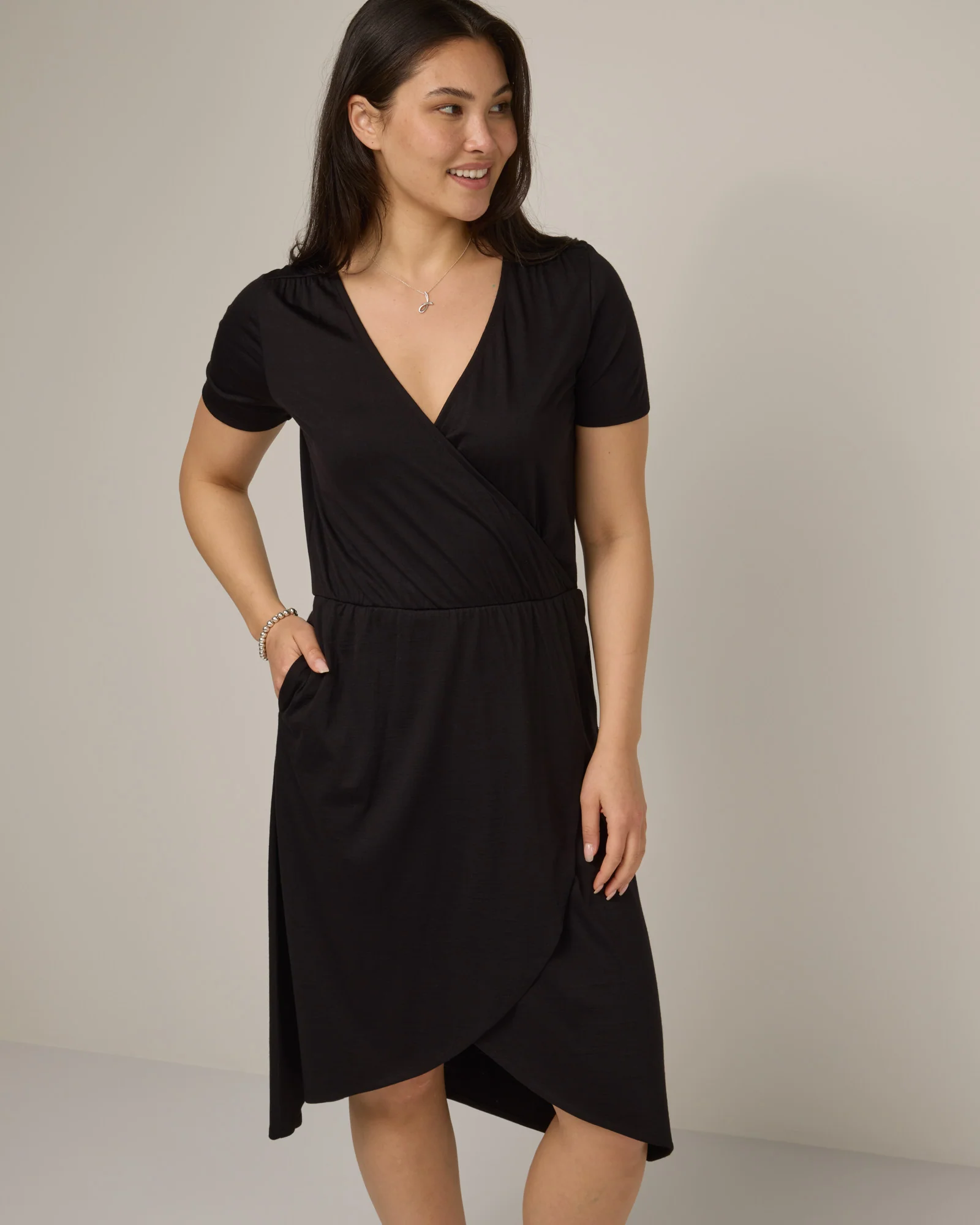 Ines Tulip Hem Dress - Image 2