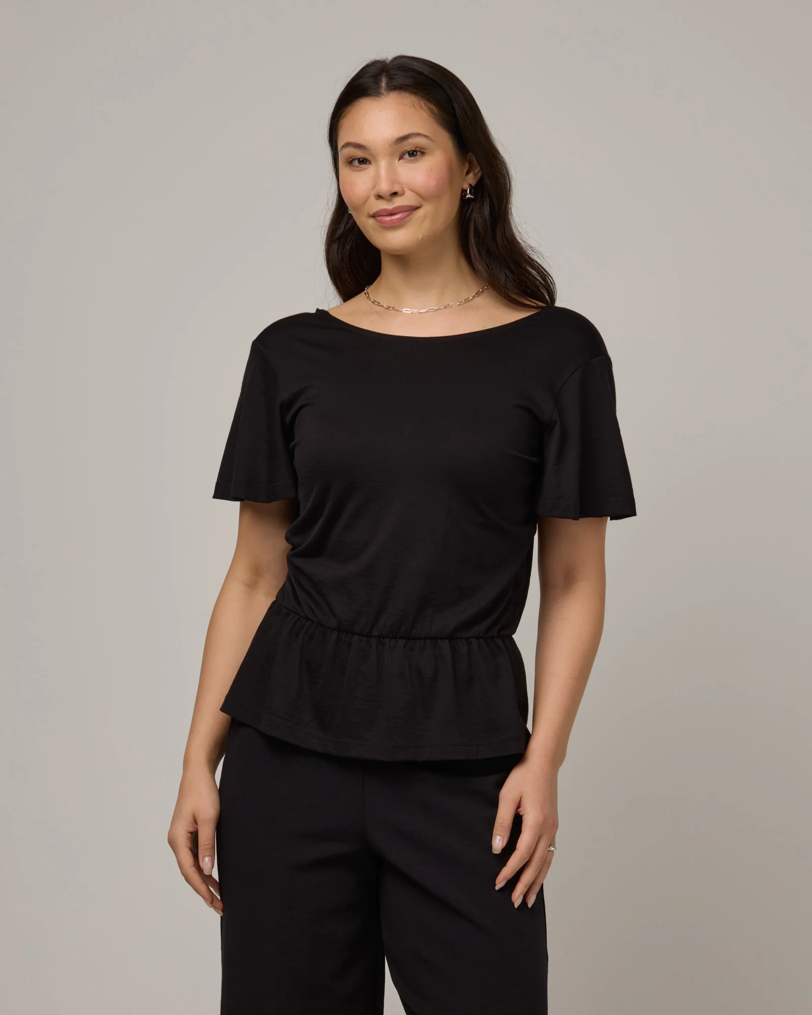 Jeanne Flutter Sleeve Top - Image 5