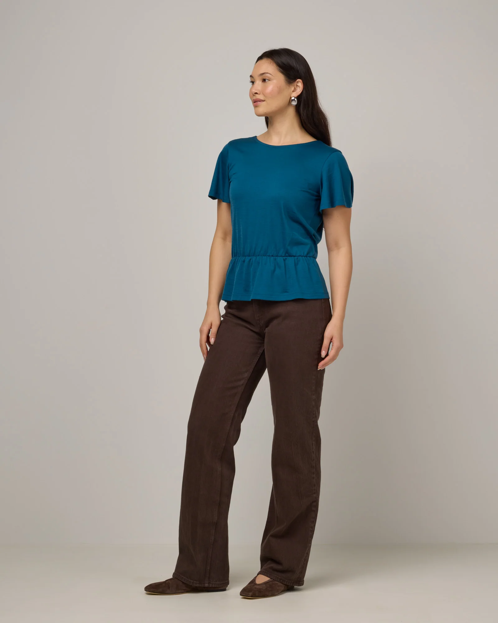 Jeanne Flutter Sleeve Top - Image 4
