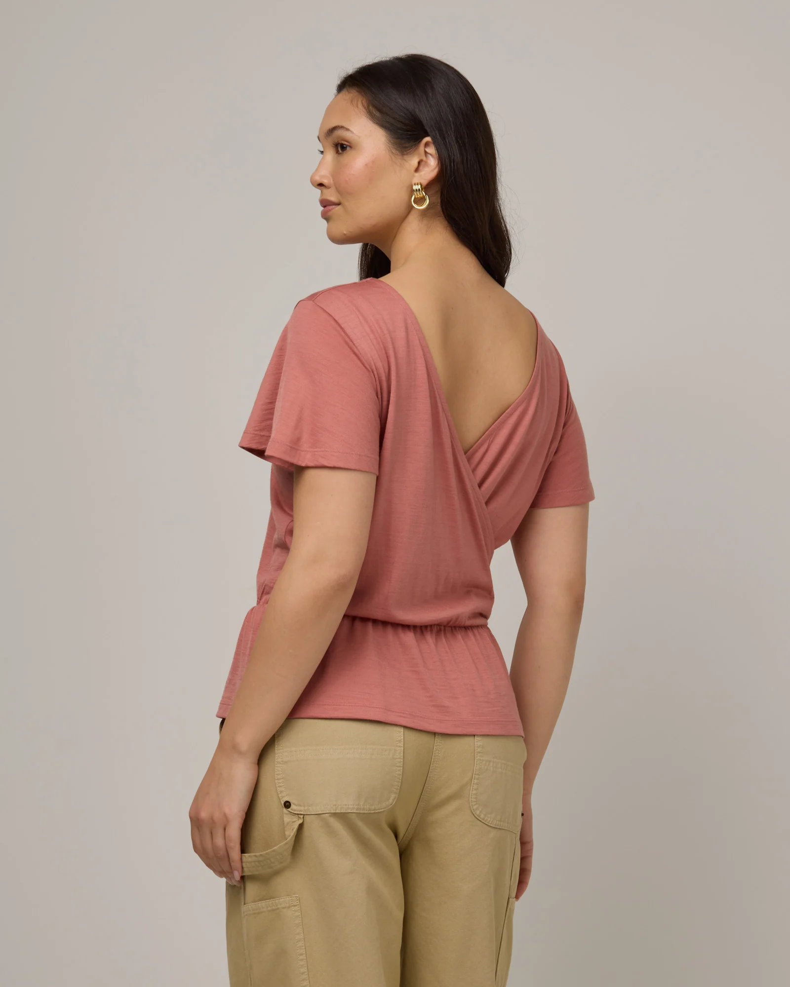 Jeanne Flutter Sleeve Top - Image 6