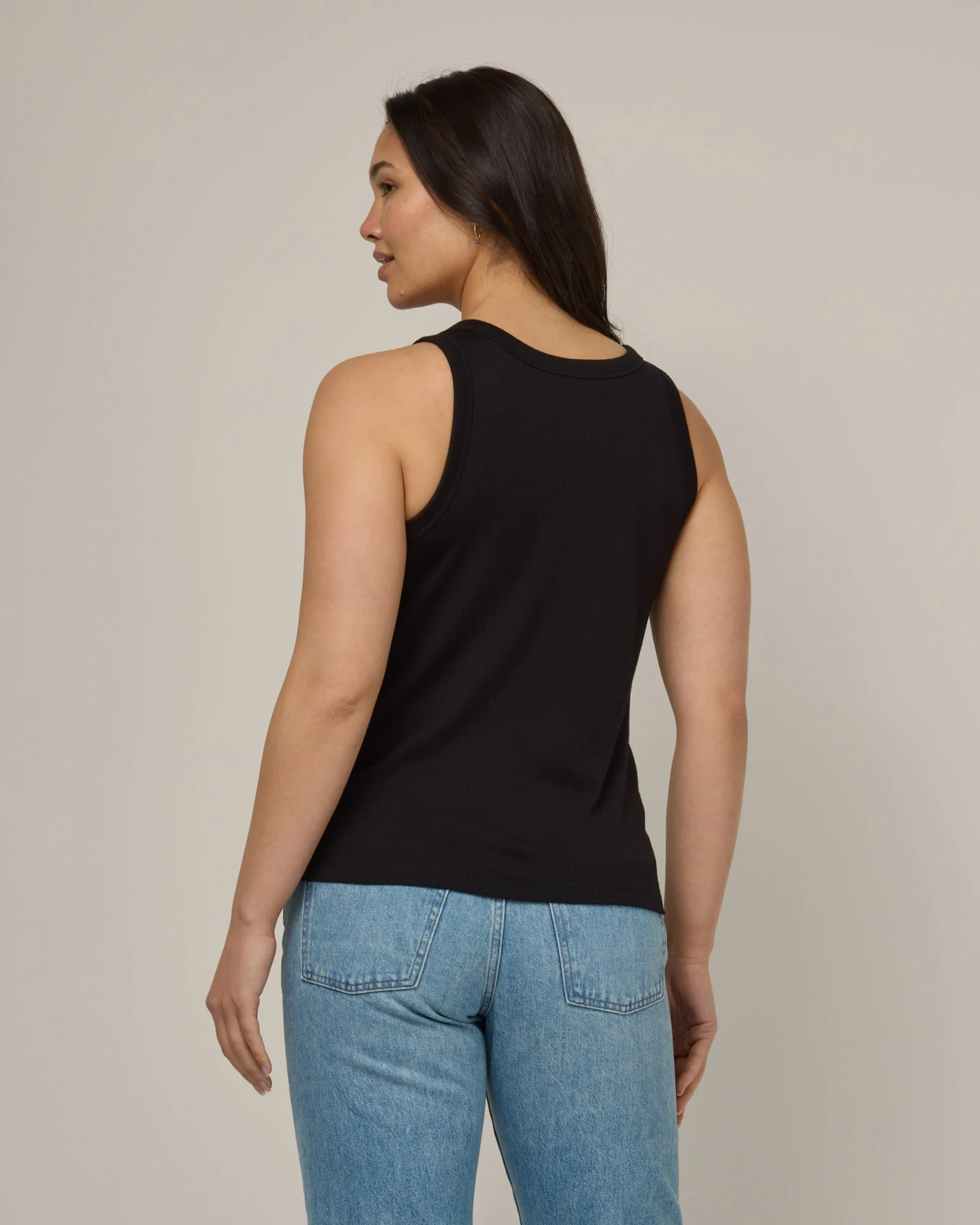 Lily Ribbed Tank - Image 4