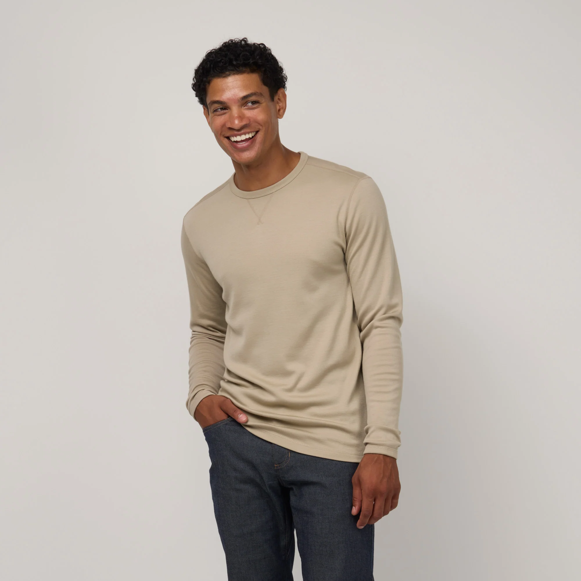 Men's Interlock Sweatshirt - Image 2