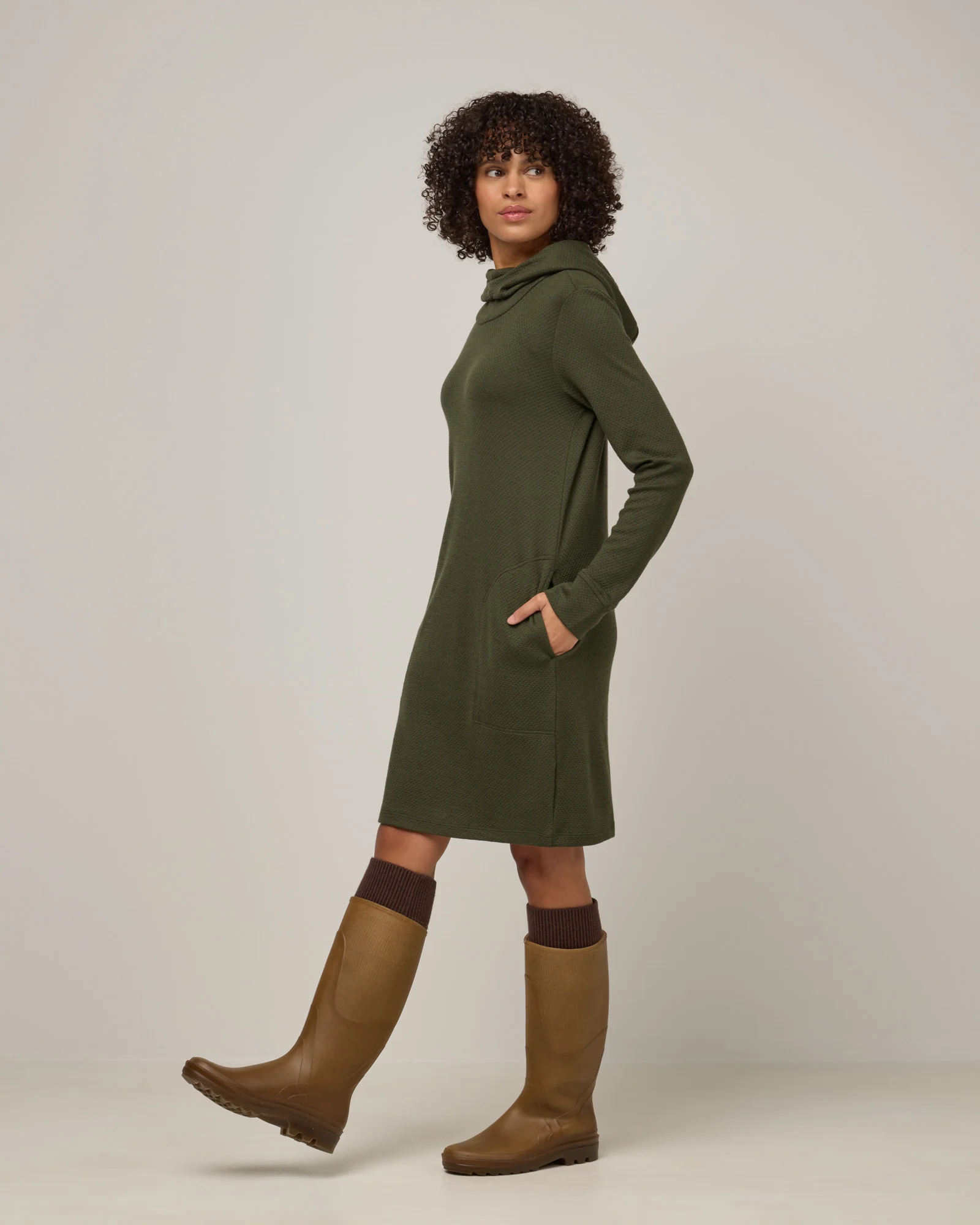 Mikayla Cowl Neck Dress - Image 2