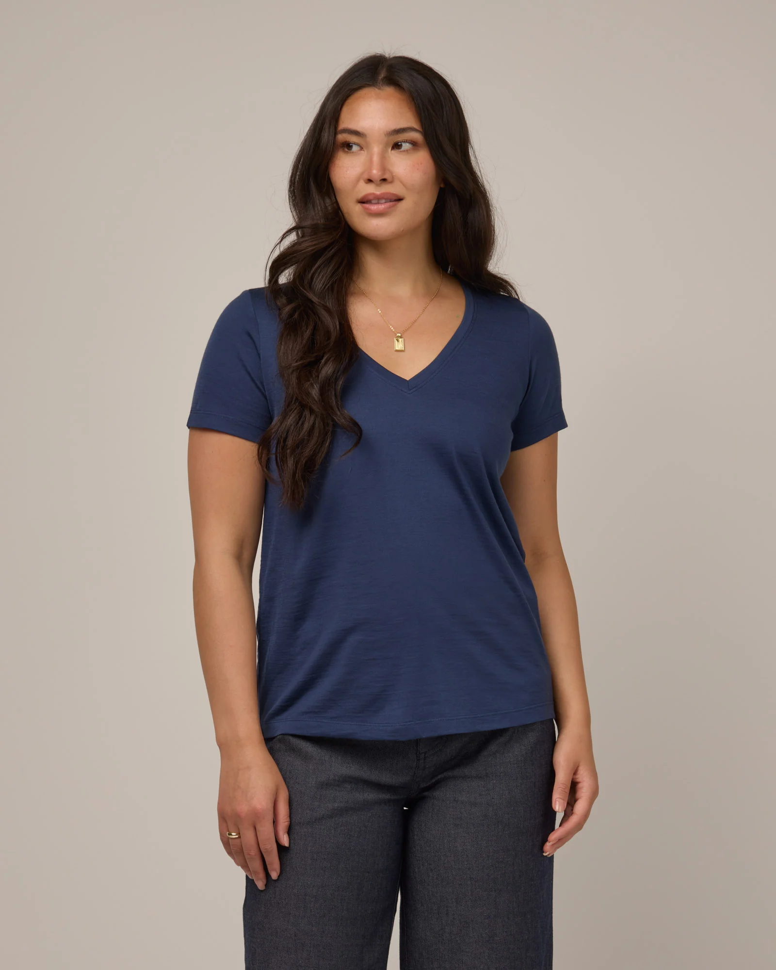 Morgan V-Neck Tee - Image 3