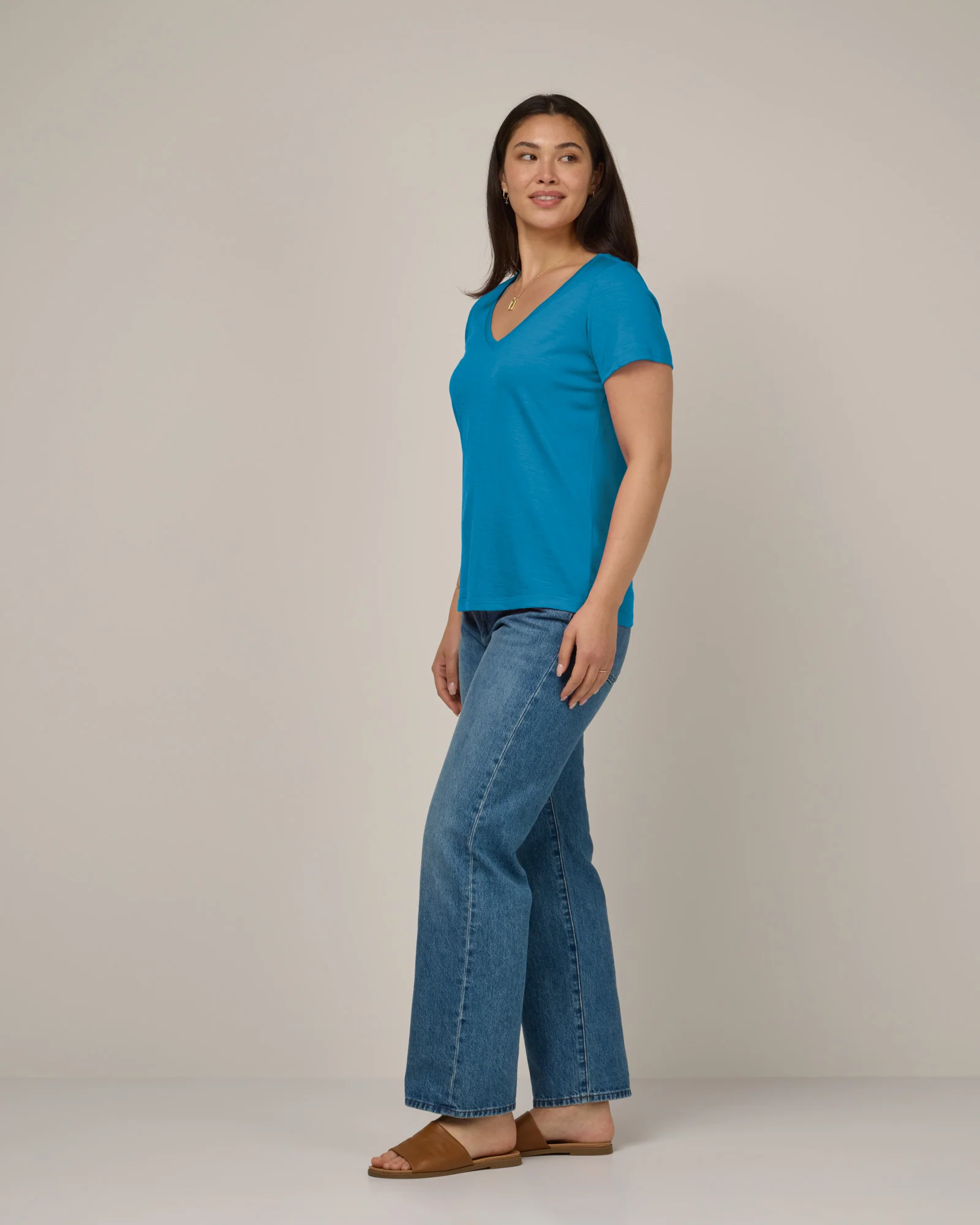 Morgan V-Neck Tee - Image 2