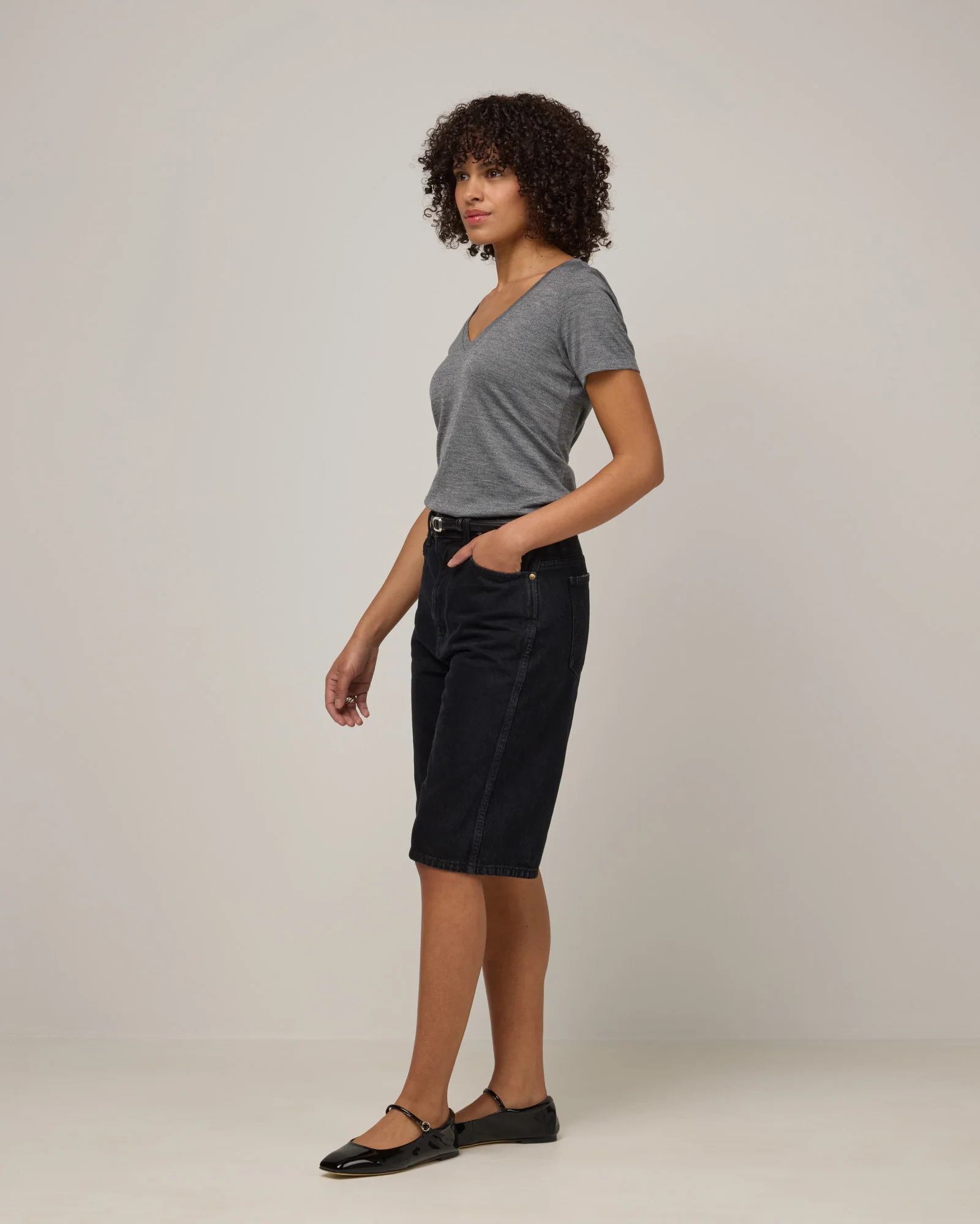 Morgan V-Neck Tee - Image 4
