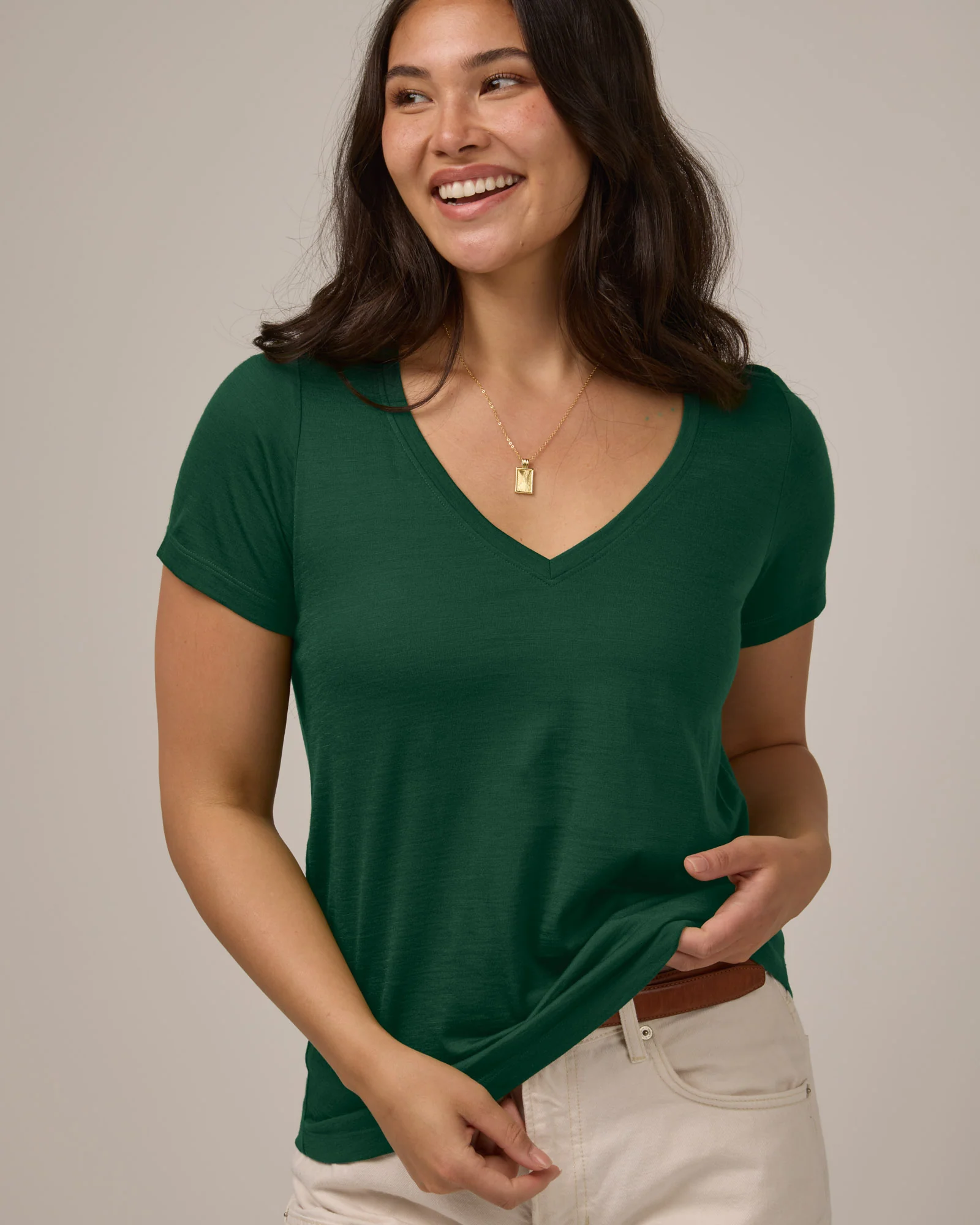 Morgan V-Neck Tee