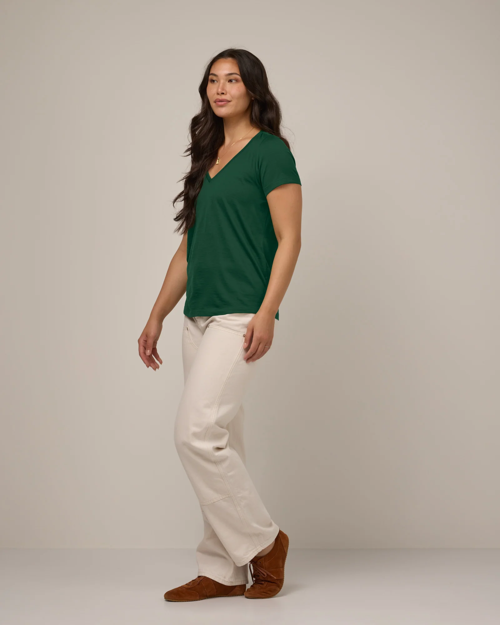 Morgan V-Neck Tee - Image 2