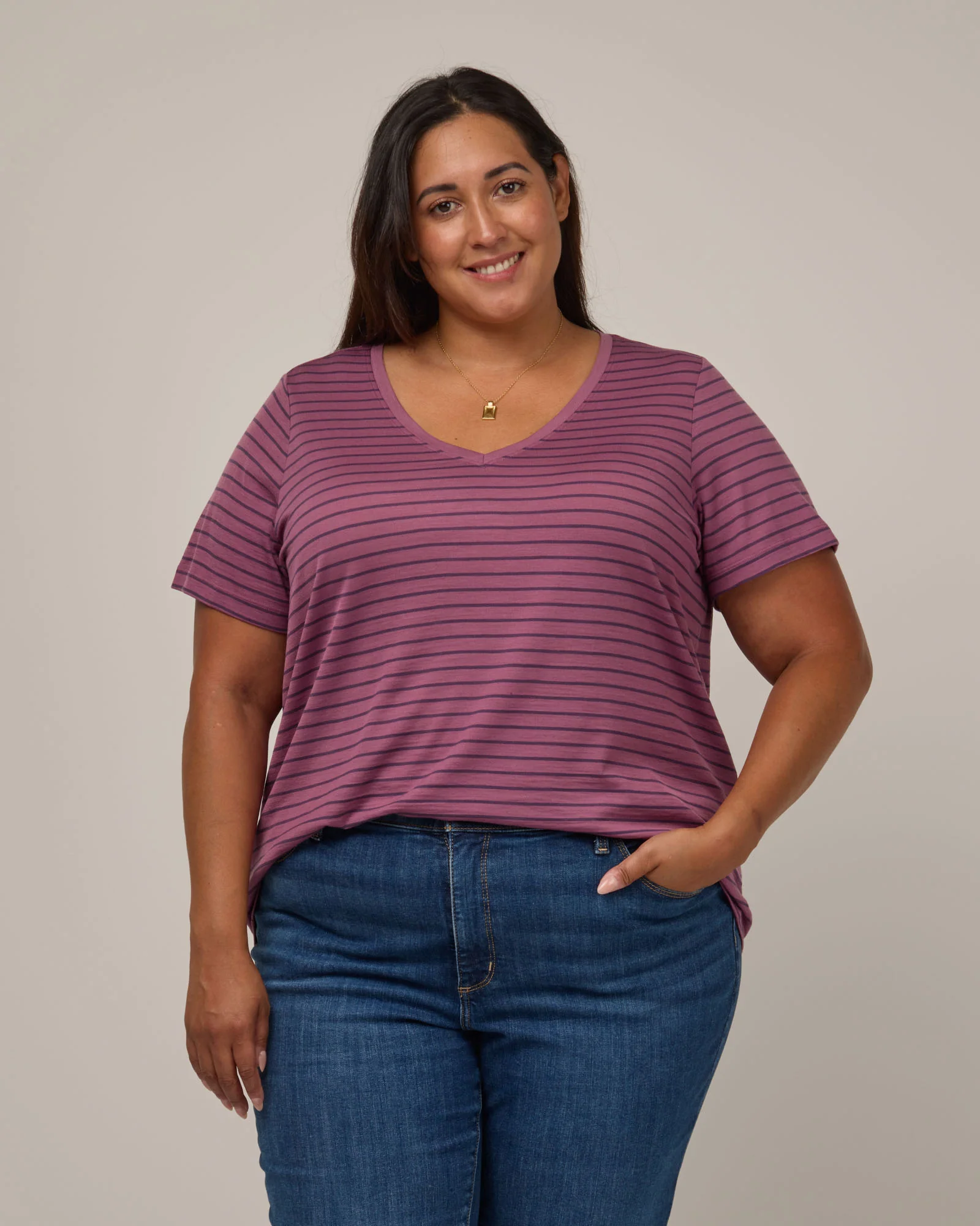 Morgan V-Neck Tee
