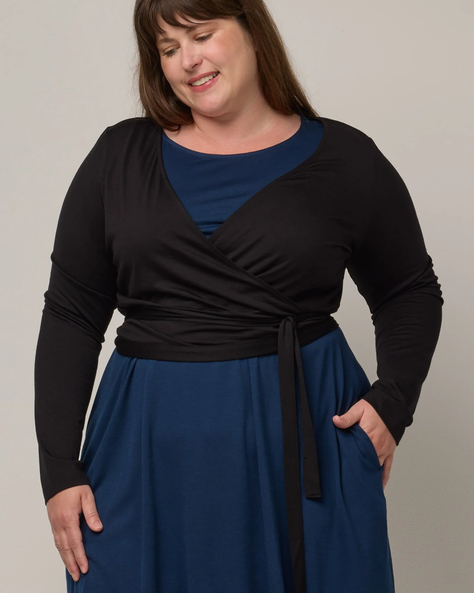 Natalia Wrap Top - Image 2