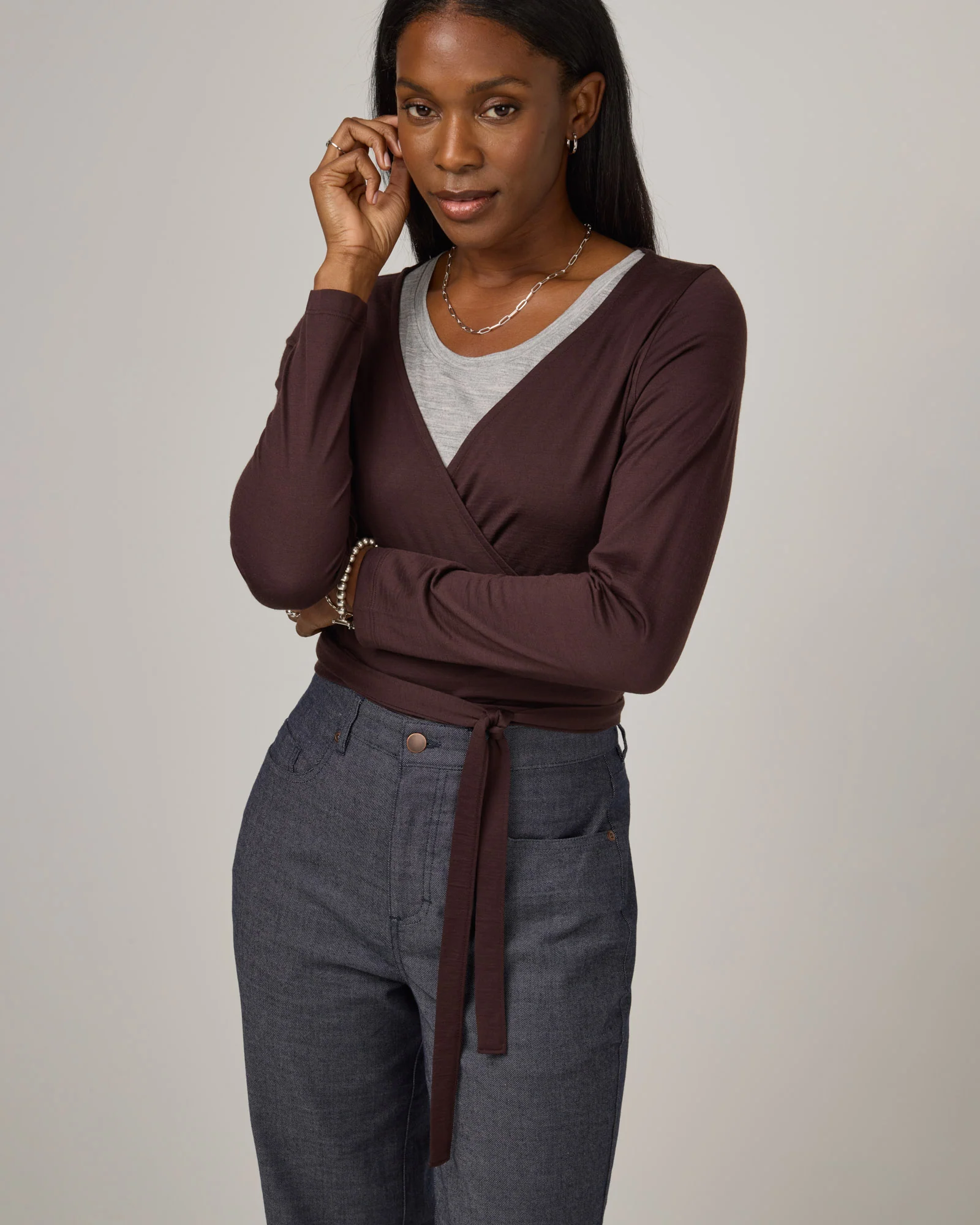 Natalia Wrap Top