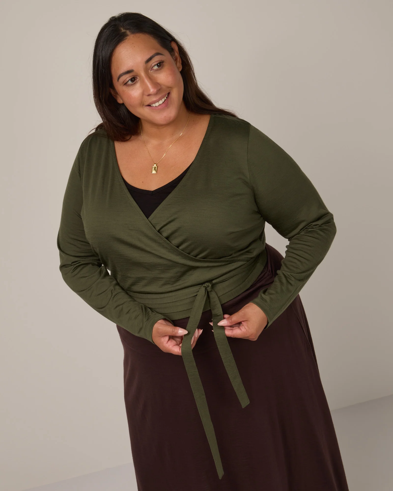 Natalia Wrap Top