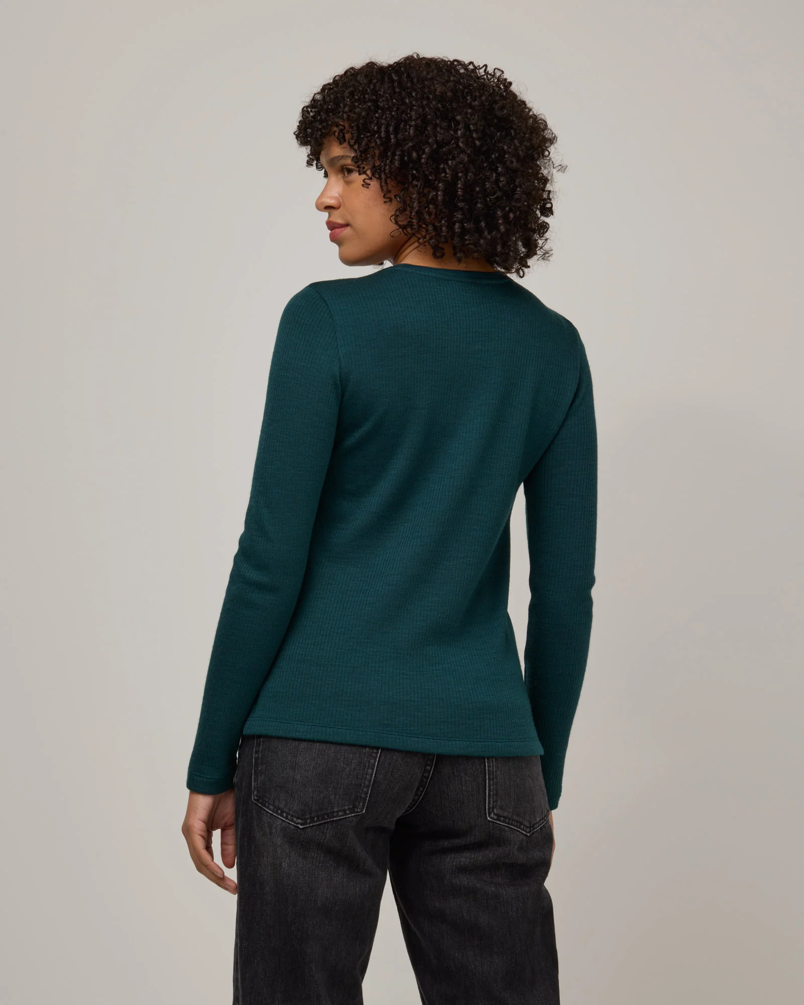 Rayne Double Knit Ribbed Top - Image 2