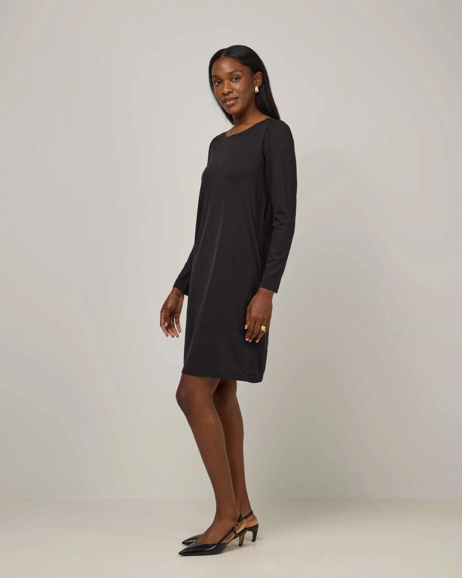 Rosa Puff Sleeve Dress - Image 2