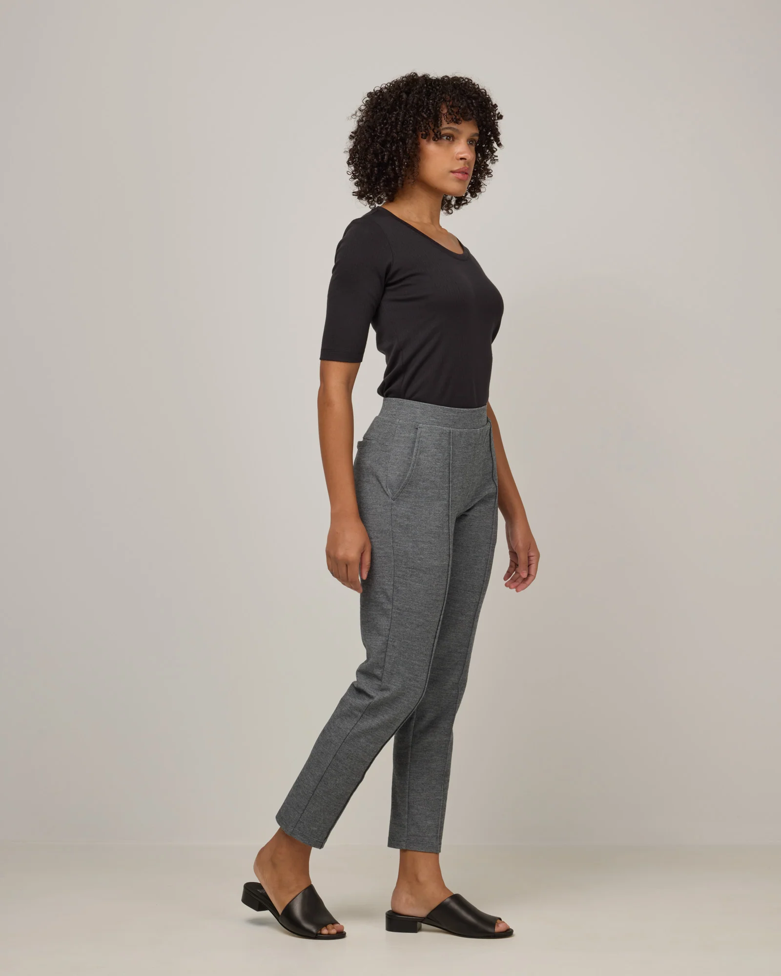 Rosso Straight Ponte Pant - Image 2