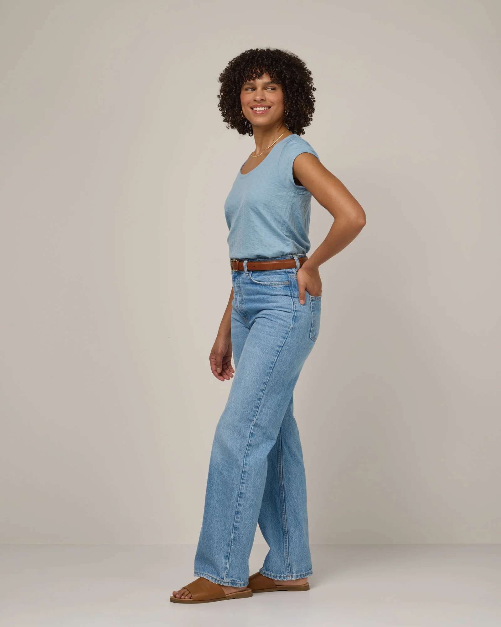 Savanna Cap Sleeve Tee - Image 3