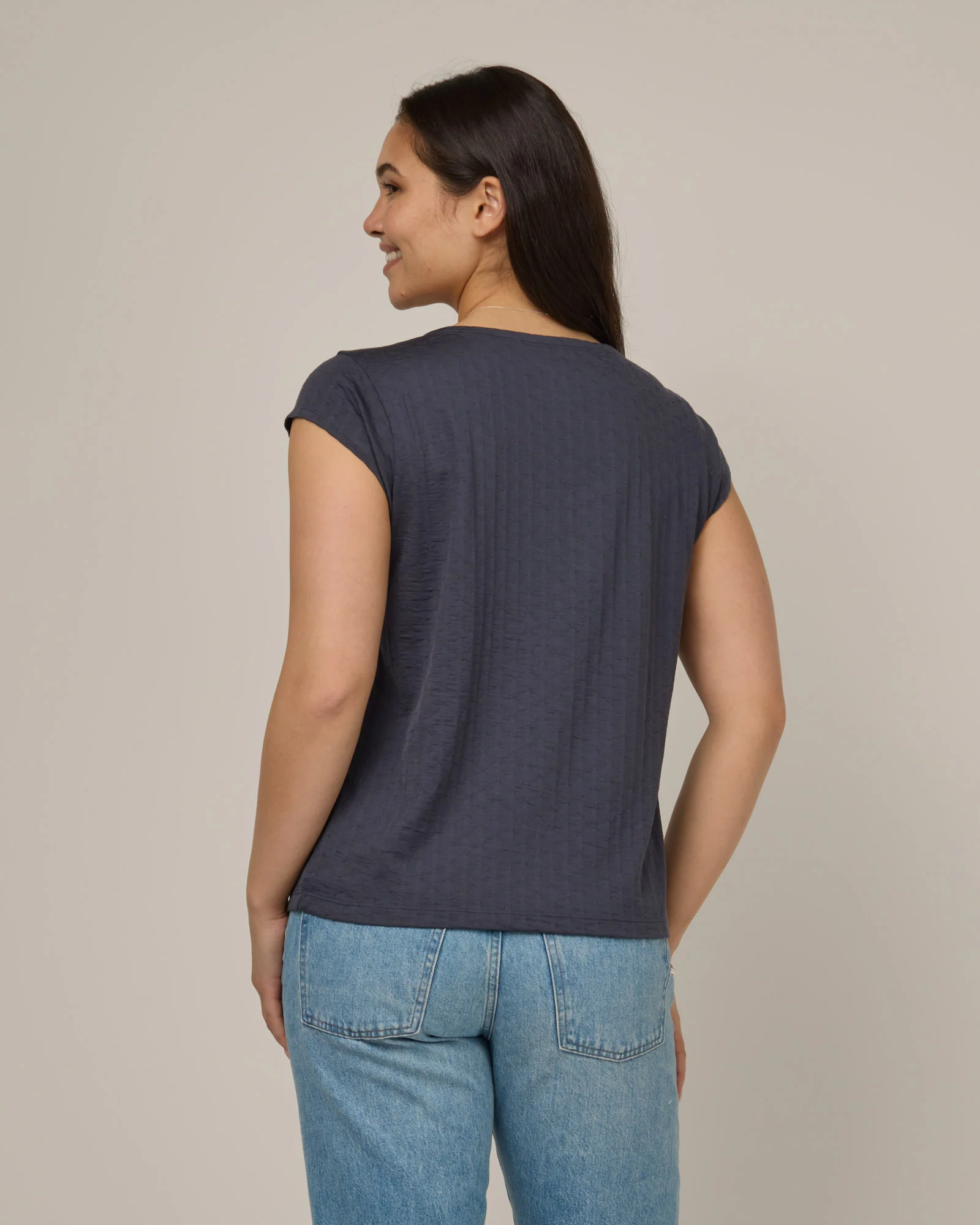 Savanna Cap Sleeve Tee - Image 3