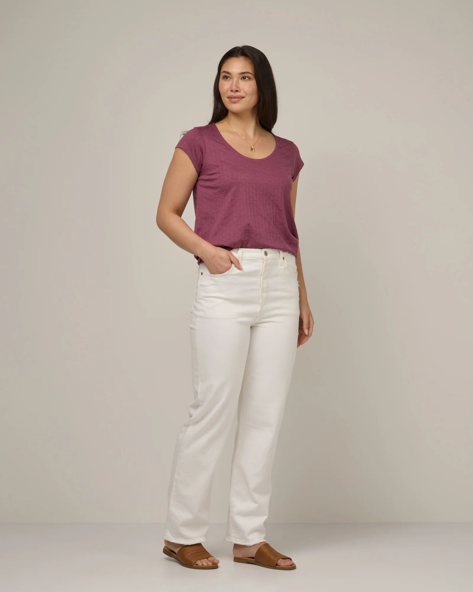 Savanna Cap Sleeve Tee - Image 3