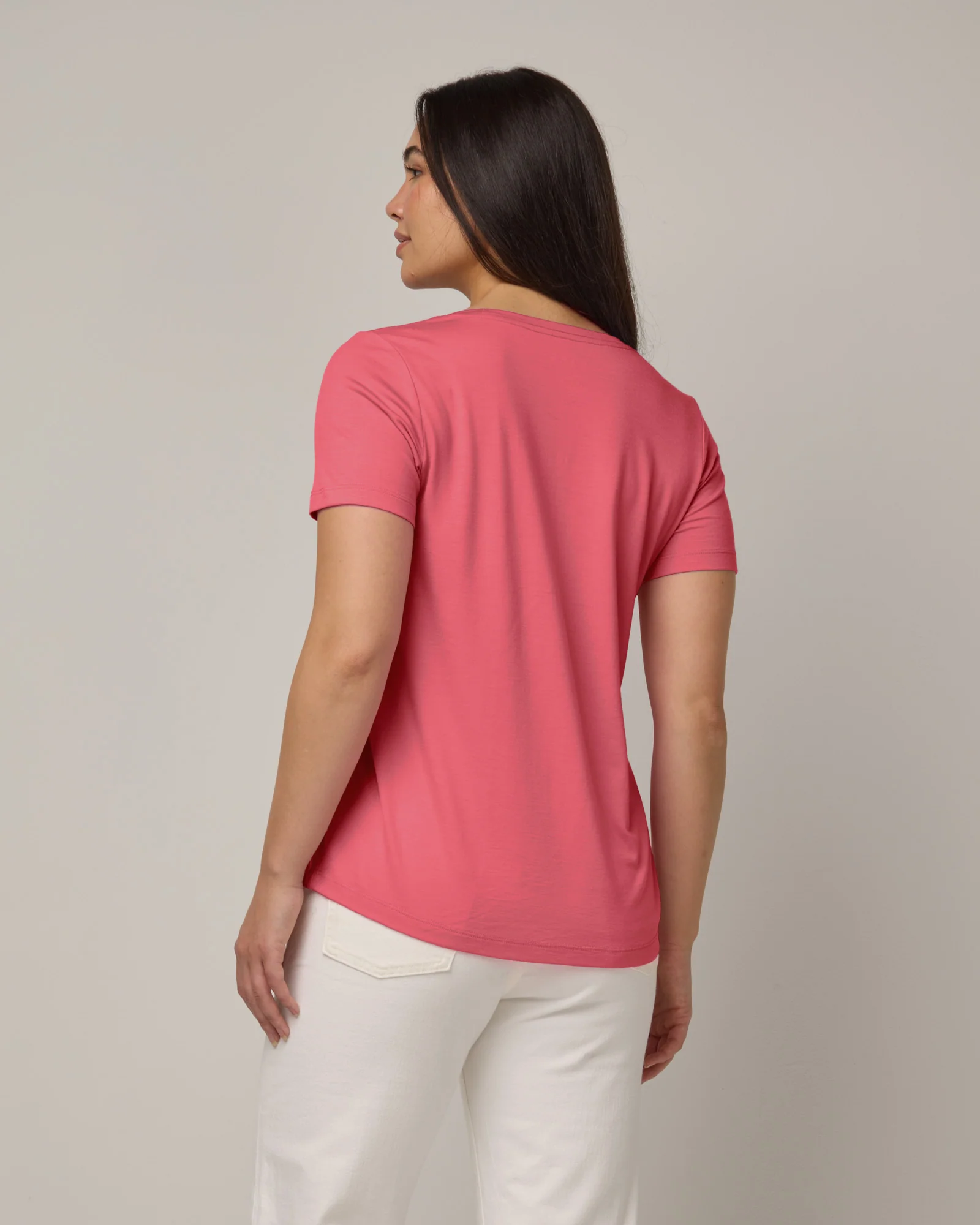 Stella Signature Scoop Neck Tee - Image 3