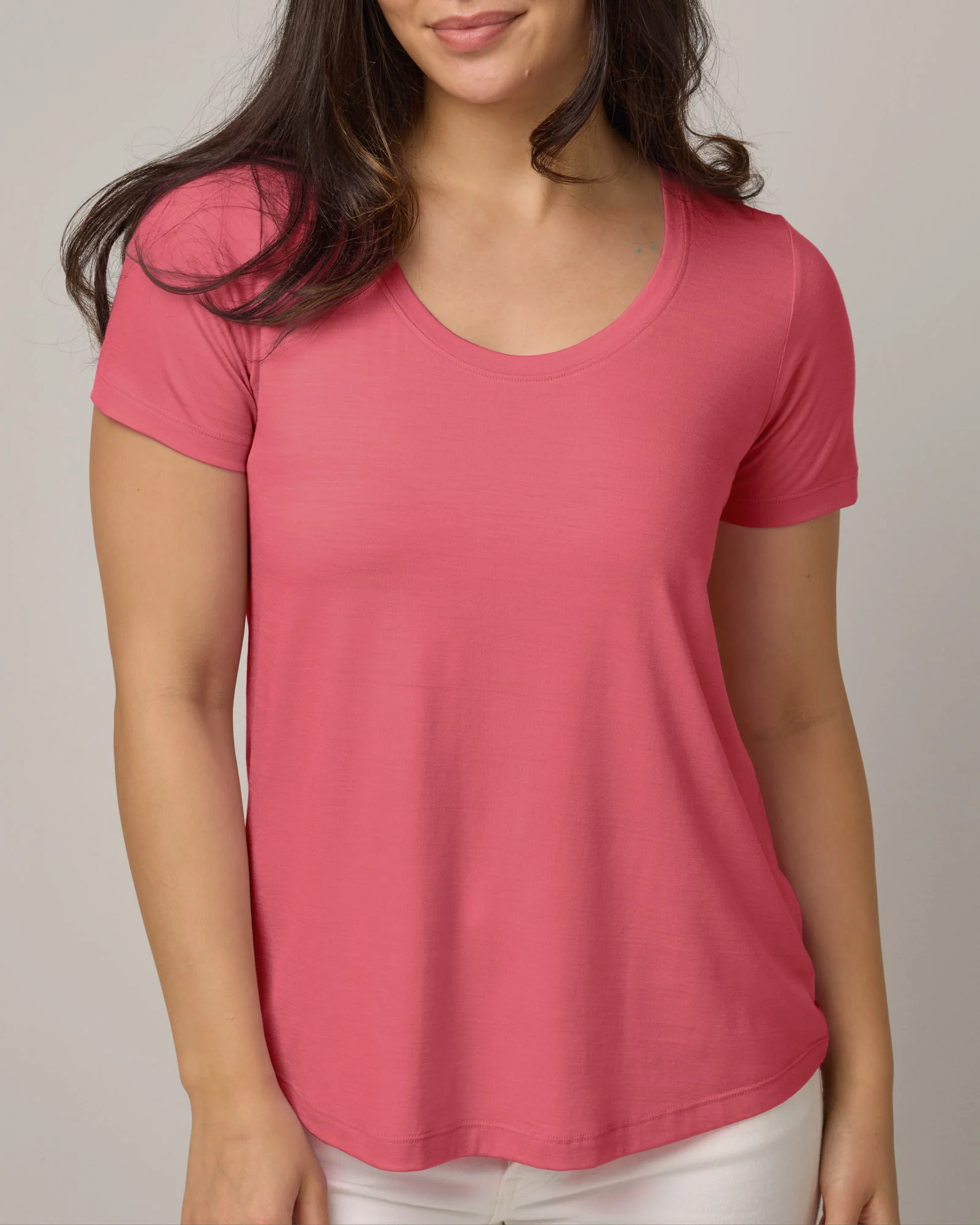 Stella Signature Scoop Neck Tee - Image 4
