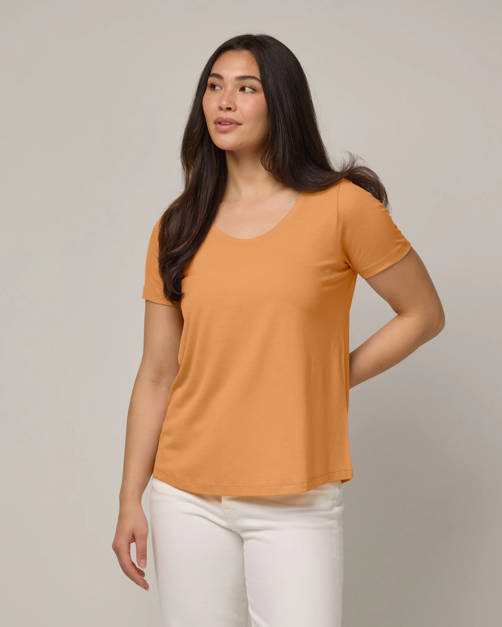 Stella Signature Scoop Neck Tee