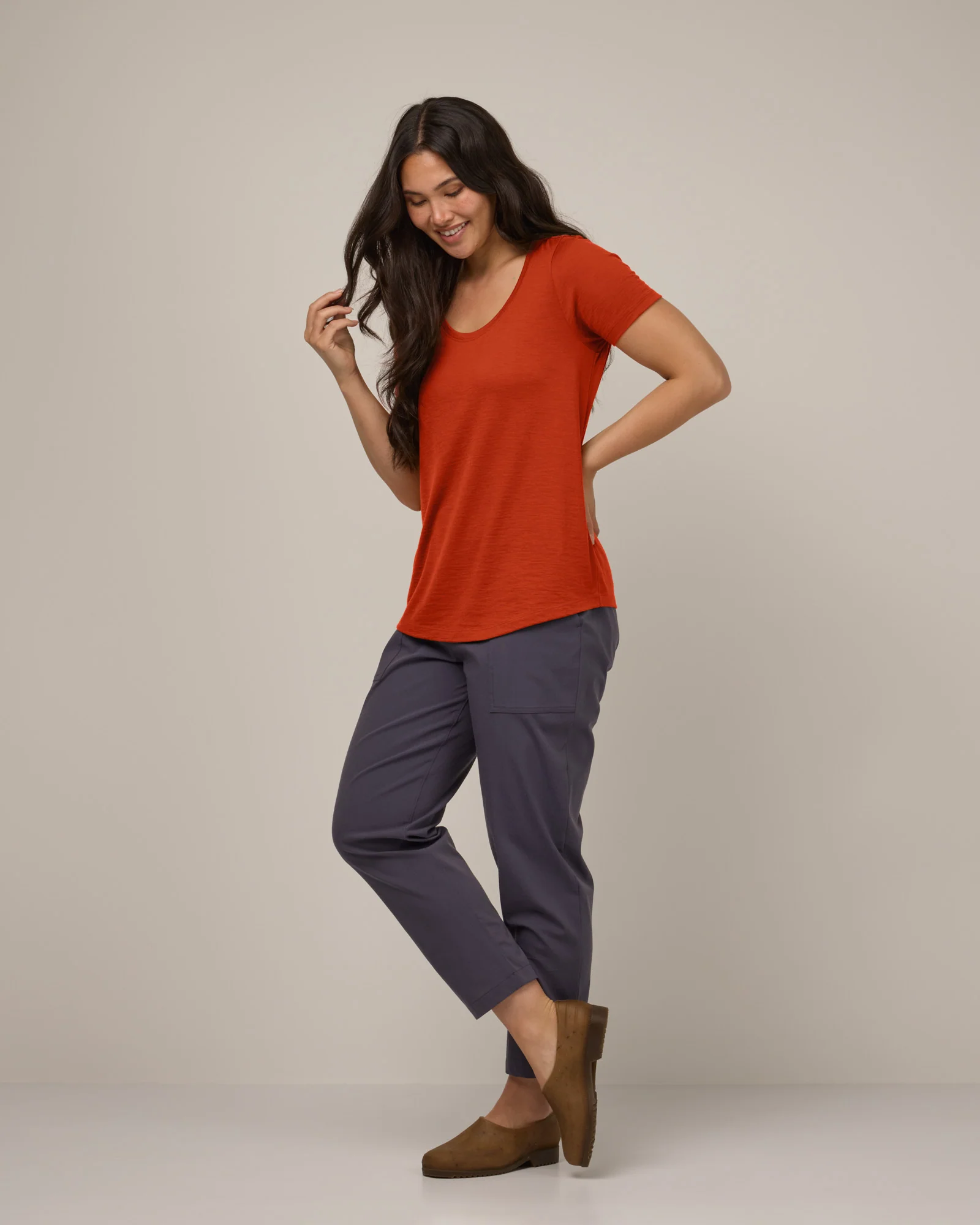 Stella Signature Scoop Neck Tee - Image 2