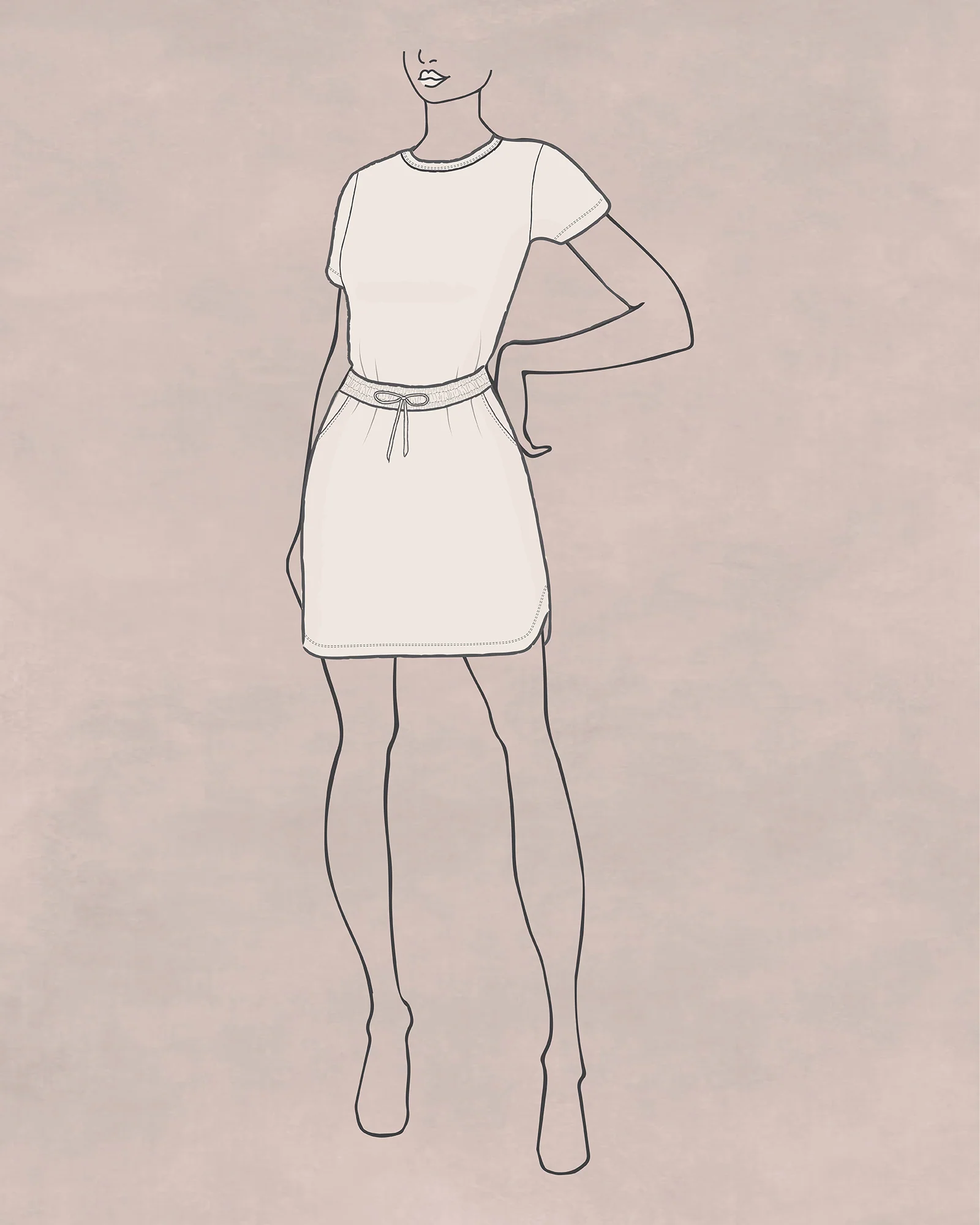 Woven Skirt (Design Studio)